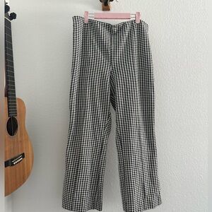 Margot Stretchy Gingham Kickflare Maeve Pant
